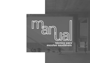 Manual técnico para escolas saudáveis